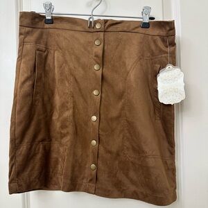 Altar'd State Brown Skirt